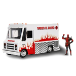 Набор Hollywood Rides Машинка Deadpool Taco Truck W/Deadpool