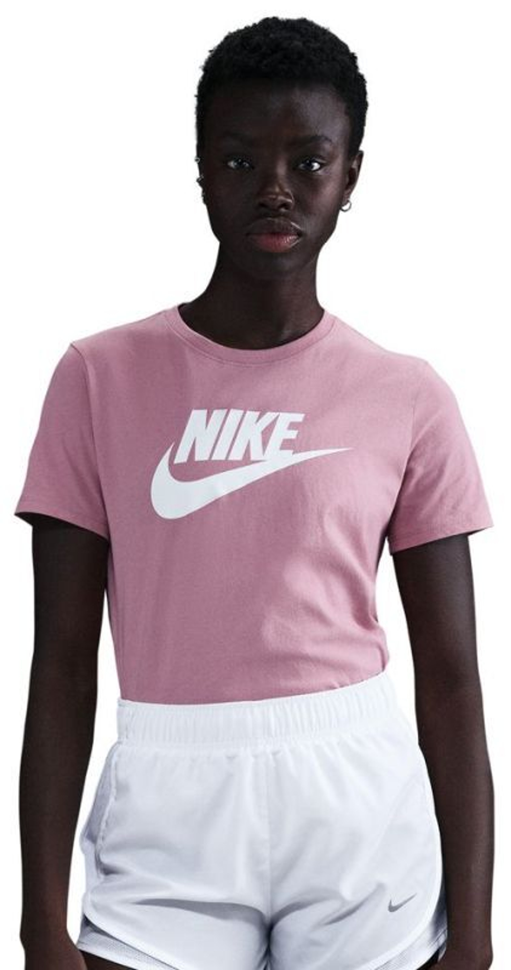 Женская теннисная футболка Nike Sportswear Essentials - Pink