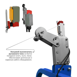 Строительная люлька ZLP-800 (длина платформы 10 м, длина троса 60 м)