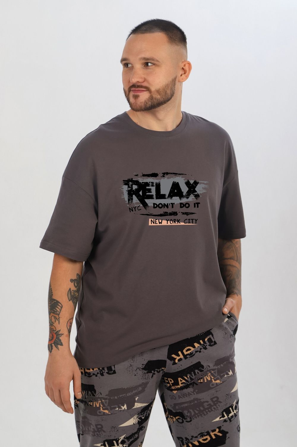 Костюм мужской Гранж-3 Виотекс СЕРЫЙ