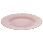 Тарелка обеденная 26см «Фокус» розовая (рис.29083)