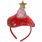 Ободок карнавальный с подсветкой «Колпак с звездой»