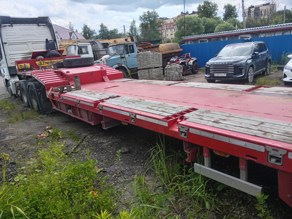 Ютерборг 9852* Полуприцеп тяжеловоз 3 оси 985234 (Не раздвижной)