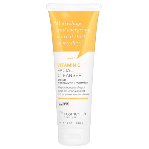 Cosmedica Skincare, очищающее средство для лица с витамином C, суперантиоксидантная формула, 120 мл (4 унции)