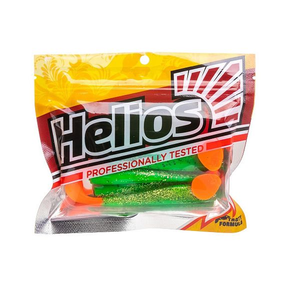 Виброхвост Zander 4&#39;/10,2см Green Peas OT 5шт. (HS-36-054) Helios
