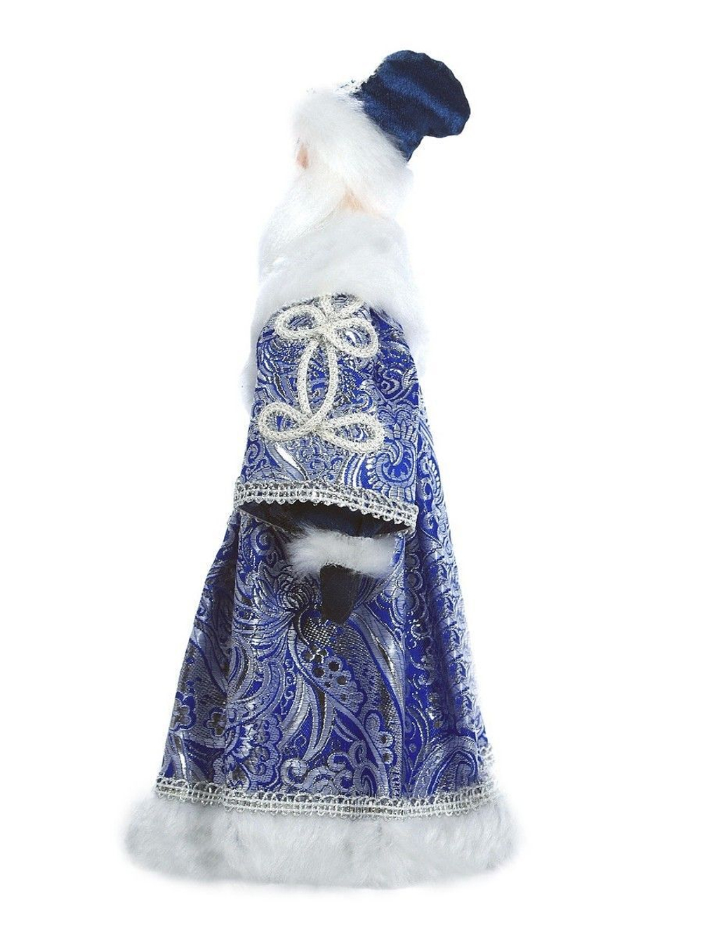 Фарфоровая кукла Дед Мороз под ёлку. Новогодний сувенир ручной работы