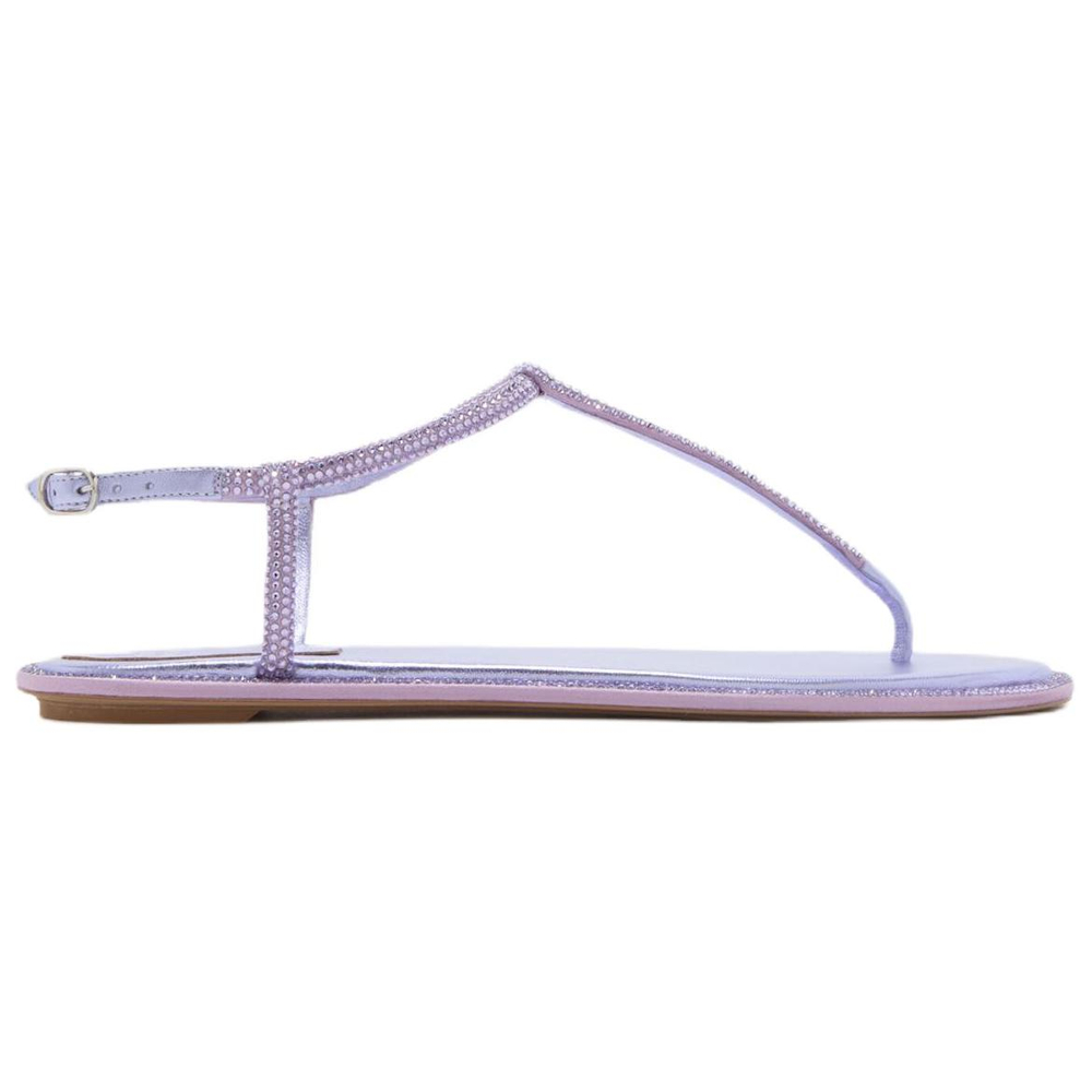 RENE CAOVILLA One Strap Sandals 1cm Women"s Purple