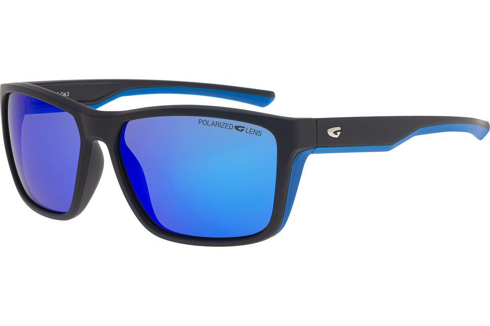 Спортивные очки GOG Levante / Matt Black/Blue / Polarized Reflex Blue