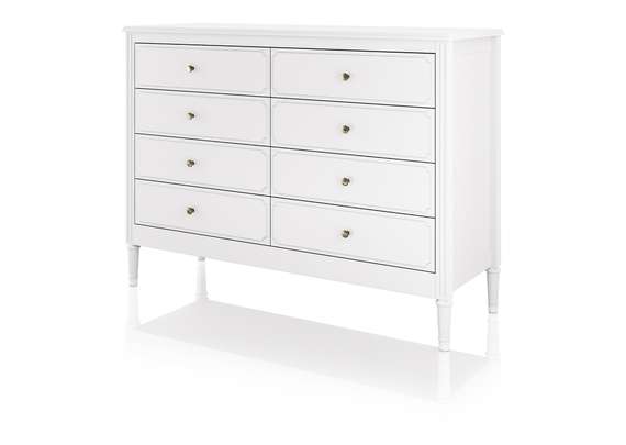 Комод Elit 8 ящиков (белый)