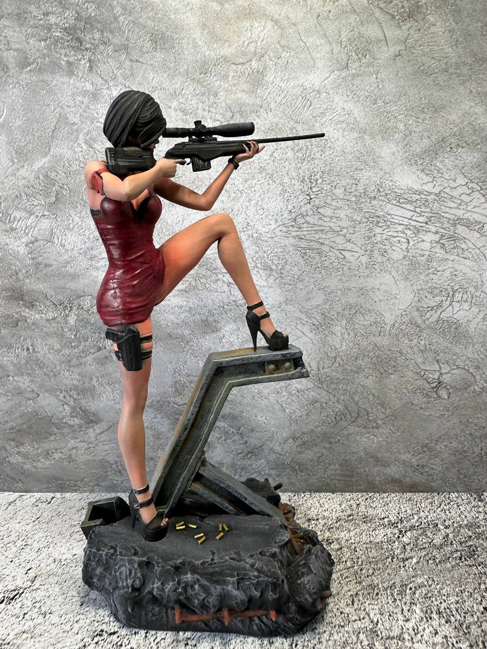 Ada Wong Ада Вонг Обитель зла фигурка (окрашена)