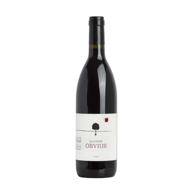 Вино сортовое красное сухое "Салькето Обвиус" 2020 14% 0,75 л