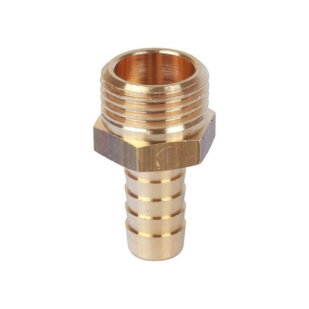 Штуцер с наружной резьбой STOUT SFT 0035 - 1/8" x 14 мм (латунь без покрытия)