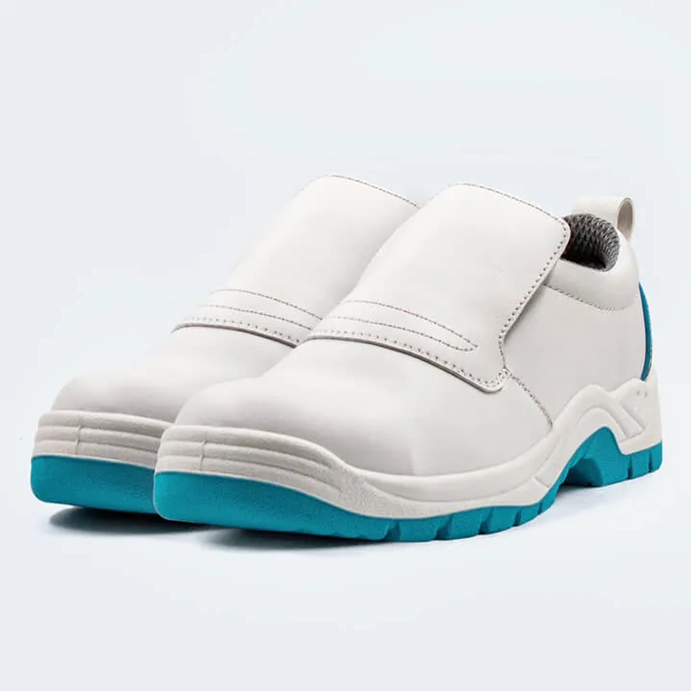 Полуботинки Хорека белые на ПУ/ТПУ подошве с КП - ПОД ЗАКАЗ