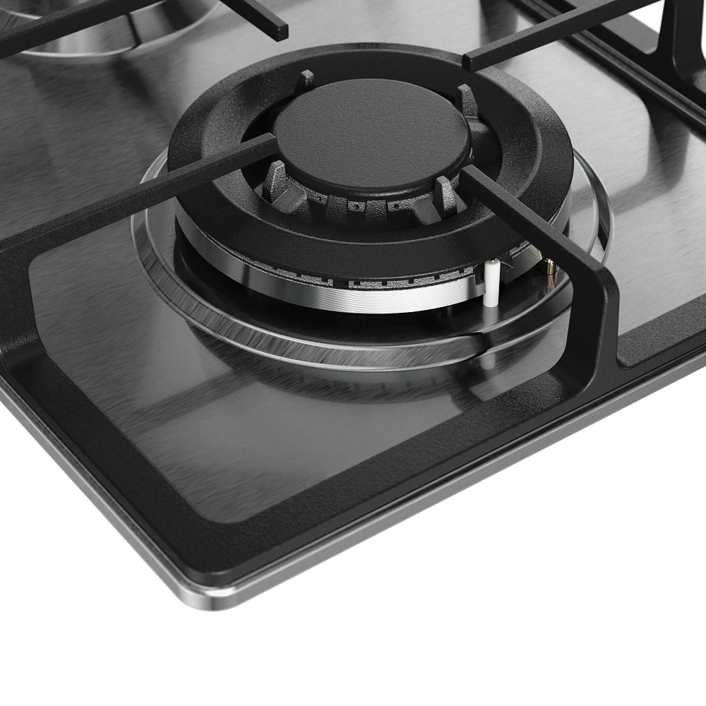 Встраиваемая газовая варочная панель Monsher MSG 33 Acier