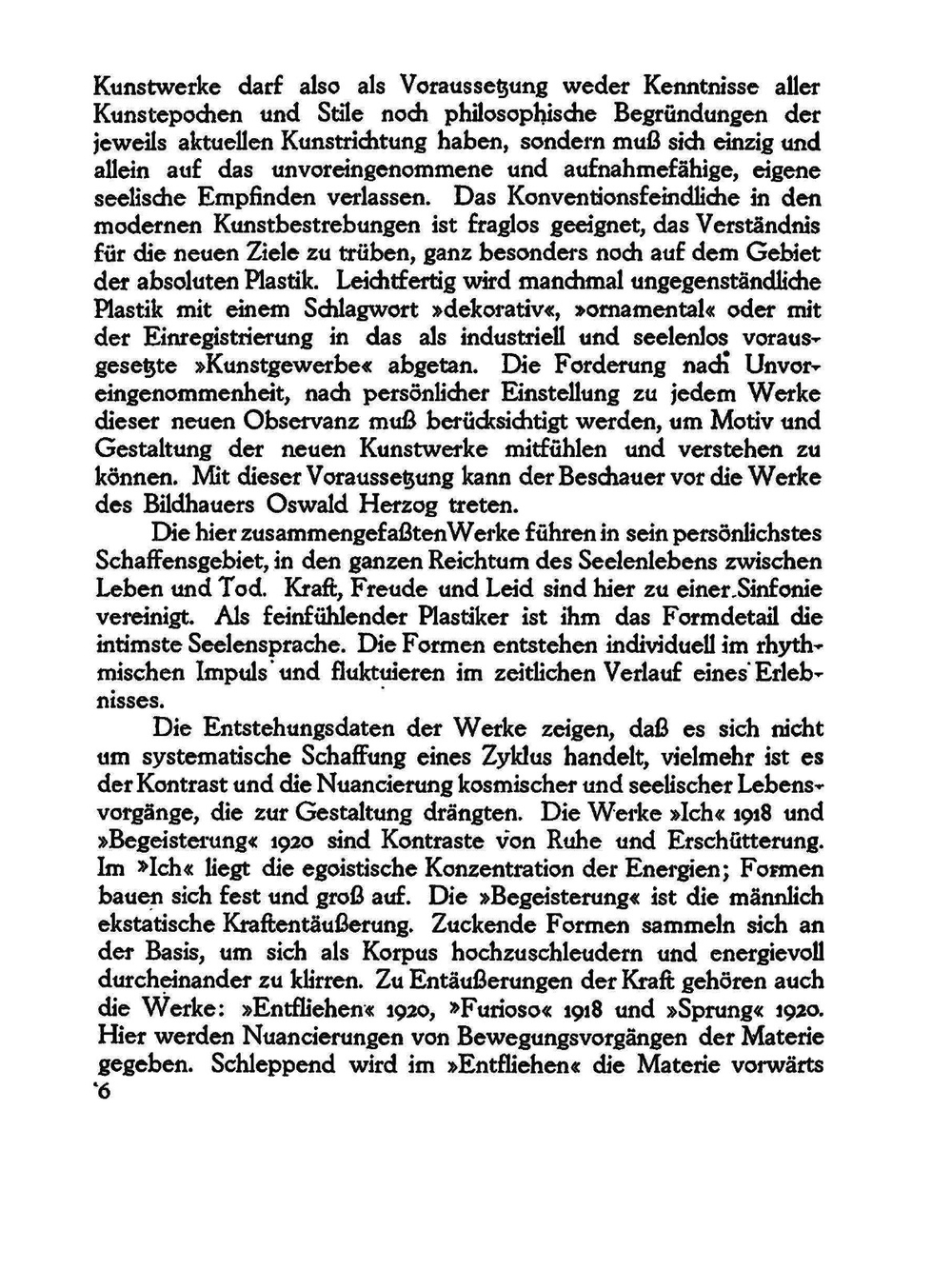 Plastik. Sinfonie des Lebens | O. Herzog