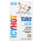 Icy Hot, детское обезболивающее, в шариковой капсуле, для детей от 2 лет, 44,3 мл (1,5 жидк. унции)