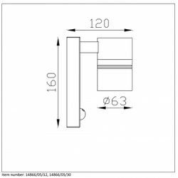 Светильник на штанге Lucide Arne-Led 14866/05/12