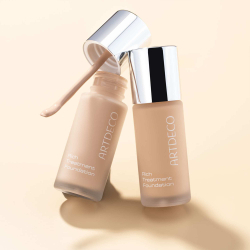 ARTDECO Rich Treatment Foundation - Розовый кремовый тональный флюид оттенок 485.15 Cashmere Rose, 20 ml