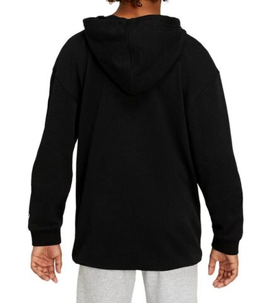 Кофта для мальчика теннисная Asics Big OTH Hoodie - performance black/brilliant white