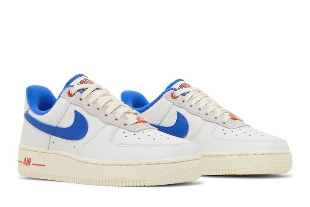 Кроссовки Nike Air Force 1 Low "University Blue And Summit White" (Женская размерная сетка)