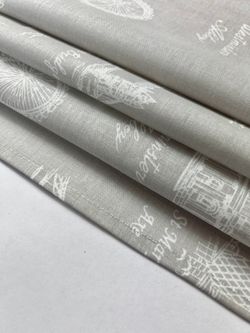 Простынь на резинке перкаль Сказка "Туманный альбион" 160x200 см