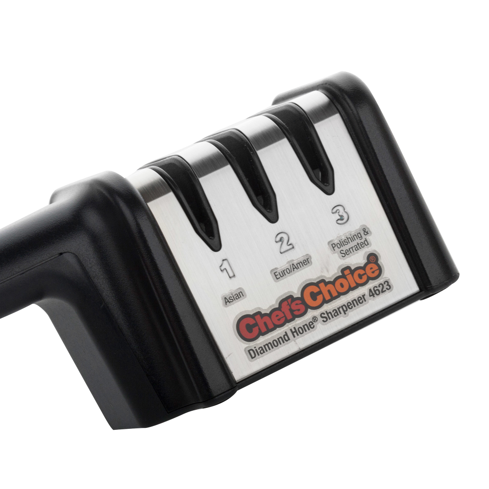 Точилка механическая для азиатских, европейских и серрейторных ножей Chefs Choice Knife sharpeners CC4623