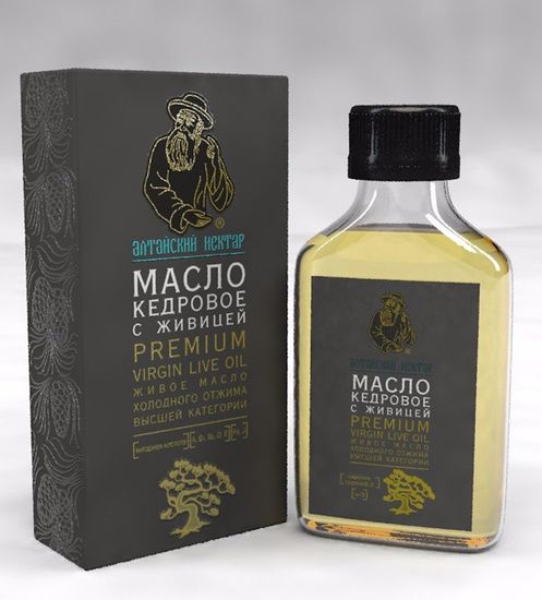 Масло кедровое с живицей, фл.100мл., в инд.уп.