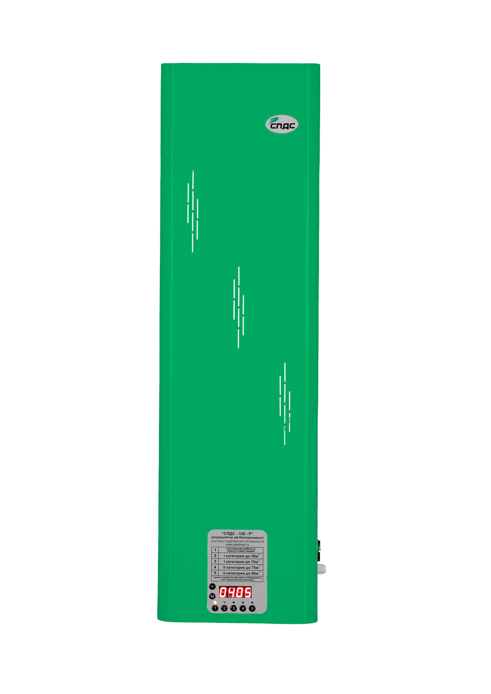 Рециркулятор УФ-бактерицидный «СПДС‑100‑Р»