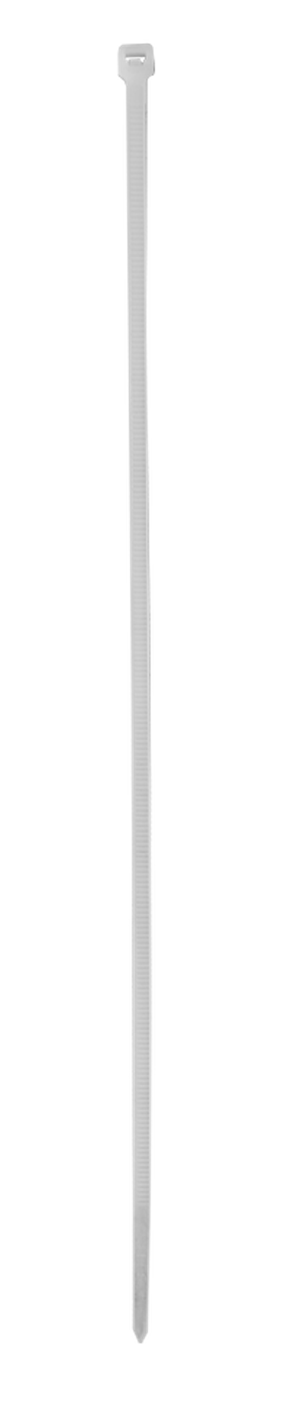 Хомуты нейлоновые (стяжки) белые 100 шт. Вихрь 3,6*250 Б