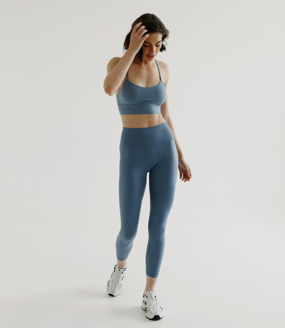 Лосины Sara Leggings in Dusty Blue