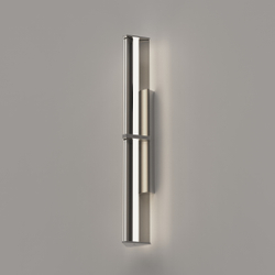 Настенный светильник MB24001031-1A nickel/grey
