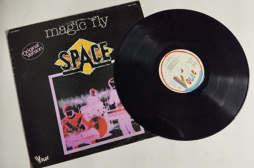 Винтажная виниловая пластинка LP Space Magic Fly (France 1977)