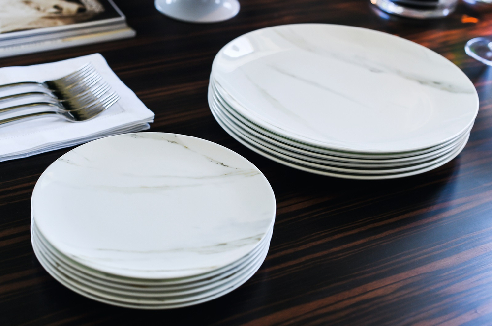 Wedgwood Обеденная тарелка Vera Wang Venato Imperial 27 см 40024327