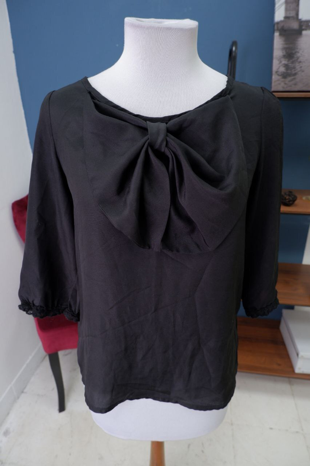 Блузка Danity черная 46 размер