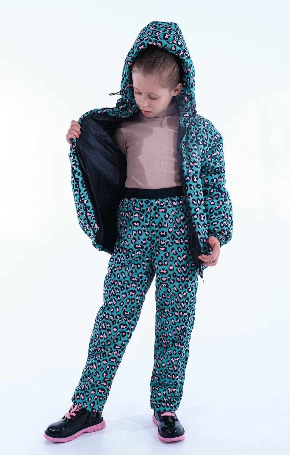 Детский костюм Buba Leopard (Light Blue)