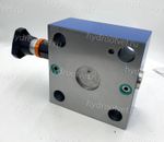 LFA50DB2-7X/315 - Крышка для логического клапана, типоразмер Ду50 функционал - DB2 = крышка с предохранительным клапаном с ручной настройкой, два выхода X и Y, элемент регулировки - винт под шестигранник с защитным колпачком, диапазон настройки давления до 315 бар, уплотнение NBR