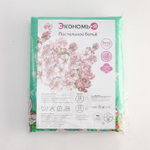 6937008 Постельное белье 1,5сп Экономь и Я "Цветочный рай" 147*210,150*215,70*70-1шт