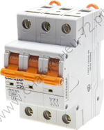 СВЕТОЗАР 3-полюсный, 20 A ″C″ откл. сп. 10 кА, 403 В, Автоматический выключатель (SV-49073-20-C)