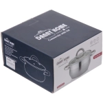 Кастрюля из нержавеющей стали BARBARA 2,7л, индукция, DH08-18