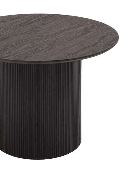 Стол Ballet Ø100 см, темное дерево