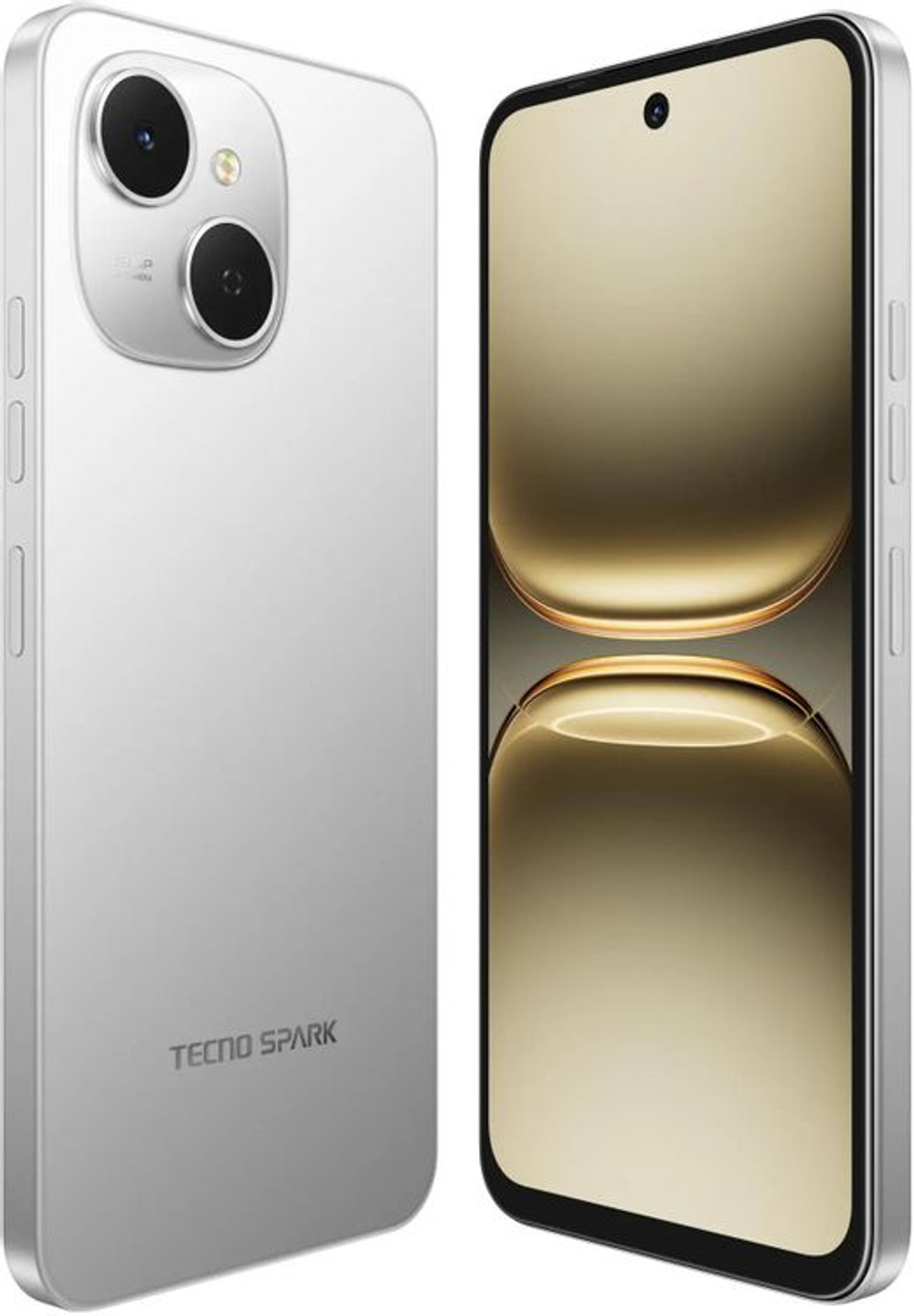 6.67" Смартфон TECNO Spark 40C 8/256Gb,  IPS,  120Гц,  6000мAч,  серый