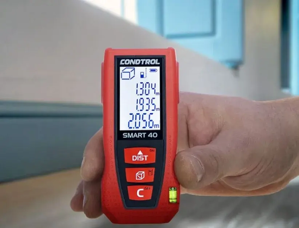 Лазерный дальномер Condtrol Smart 40 (1-4-097) / красный / прочный