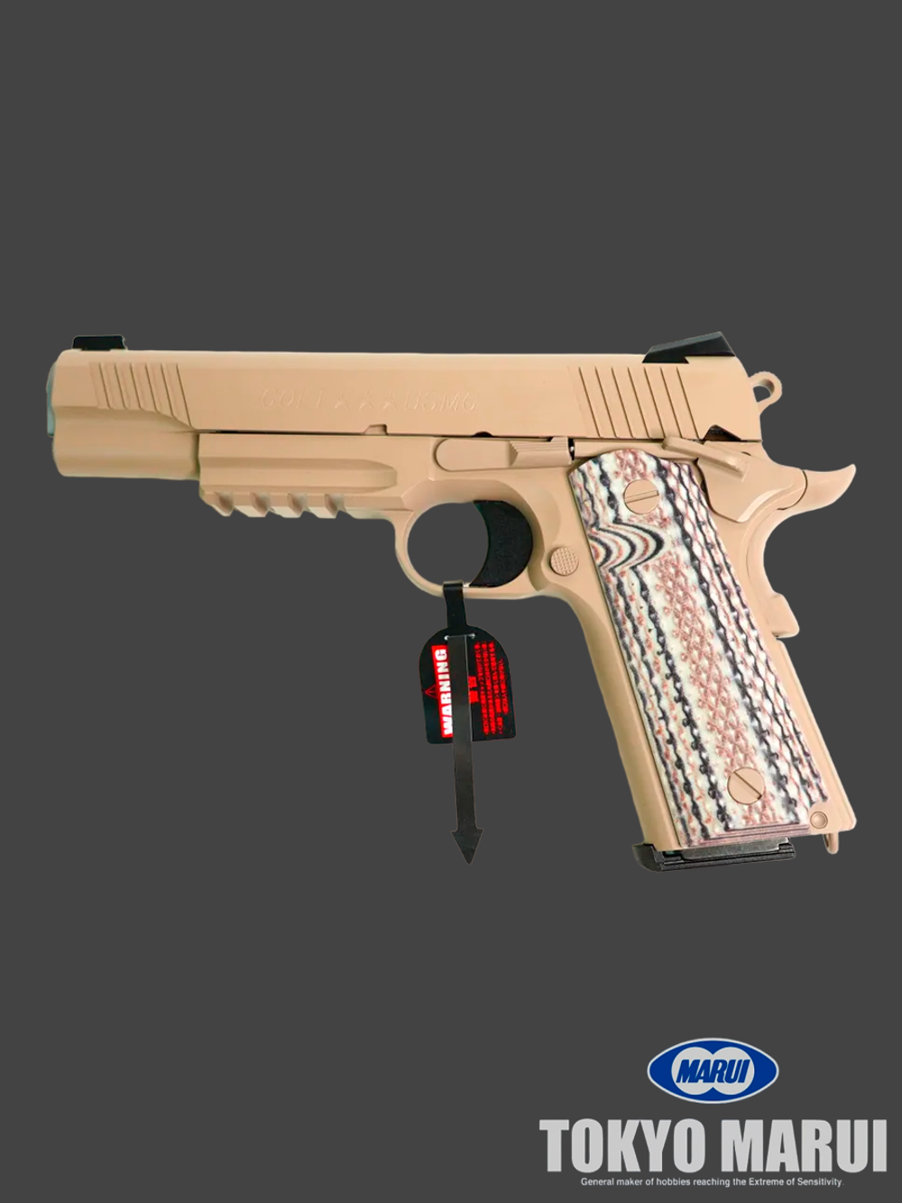 Пистолет Tokyo Marui Colt M45A1 GBB. Tan