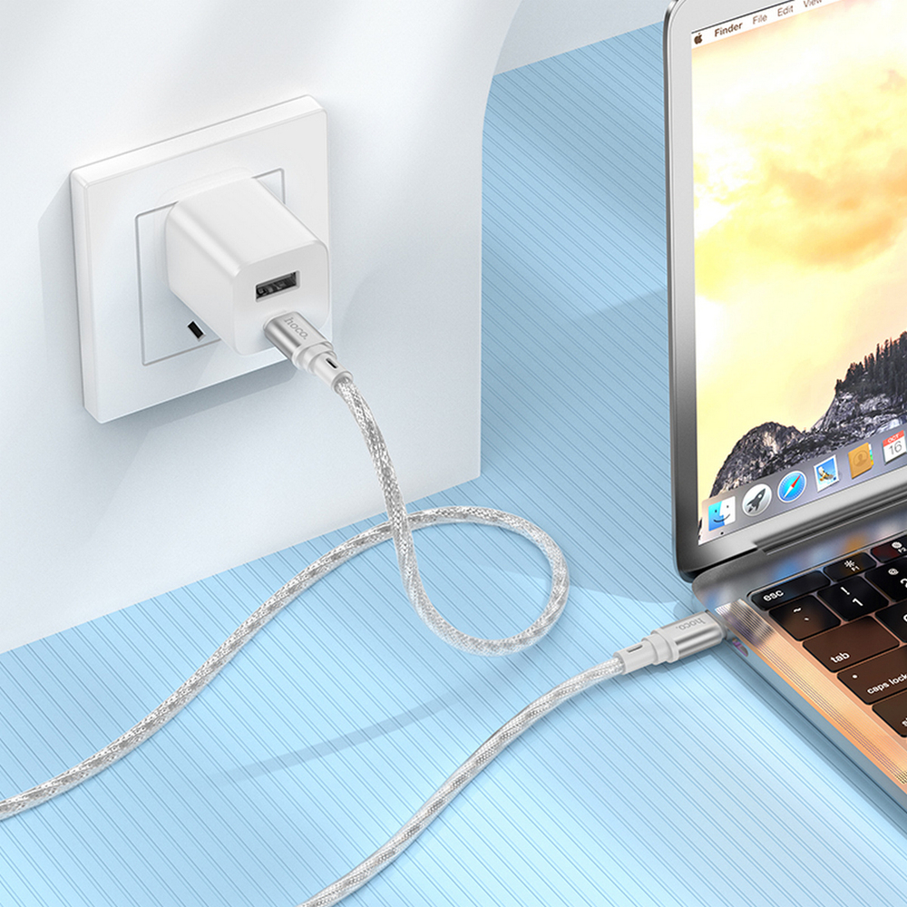 Кабель TypeC x TypeC -1 метр. Hoco X98 (3А/60W)