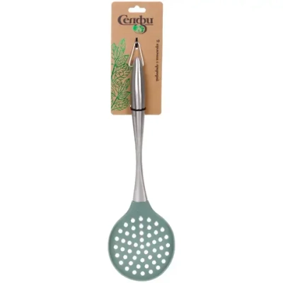 Шумовка кухонная силиконовая «OLIVA» 33см