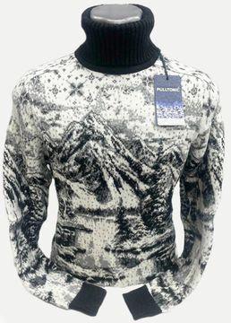 p-p 56-60. Pulltonic из шерсти и кашемира "Хочу в Горы". BATAL