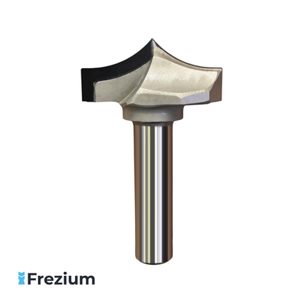 Пазовая фасонная фреза алмазная по дереву "O.G.Germany" (42x12x18.3 R25; 1742618 PCD)