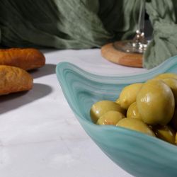 Салатник 300 мл 14*14 см h7 см   квадратный матовое стекло P.L. Proff Cuisine [6]