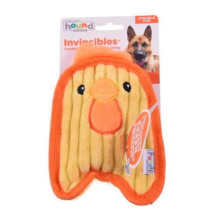 ОН игрушка для собак Invinc Mini Цыпленок 17 см без наполнителя