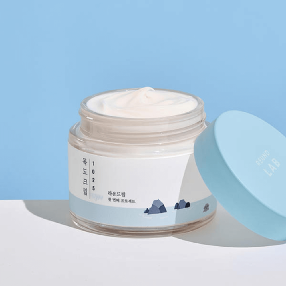 Round Lab Крем лёгкий увлажняющий с комплексом минералов - 1025 Dokdo light cream, 80мл